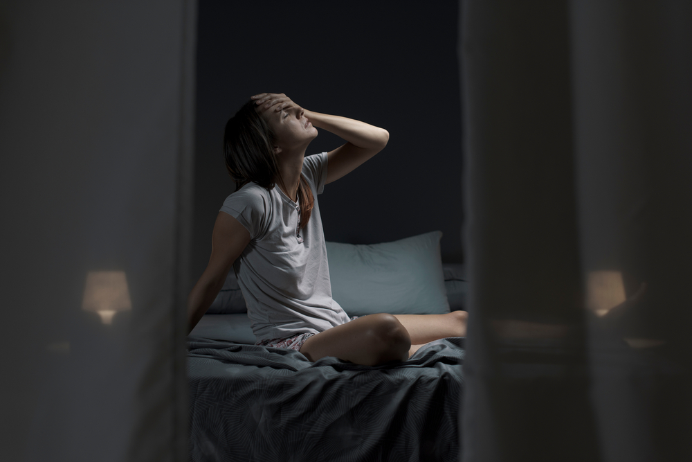 femme sueur nocturne