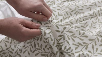mettre housse de couette