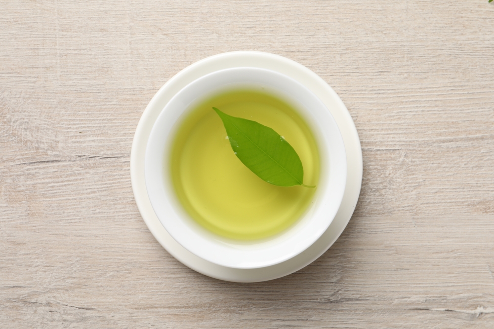 thé vert tasse