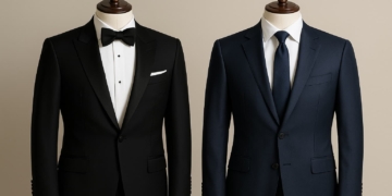 smoking vs costume