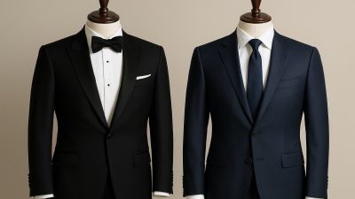 smoking vs costume