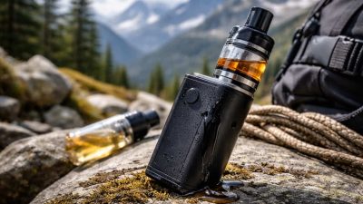 vapoteuse fuyante montagne