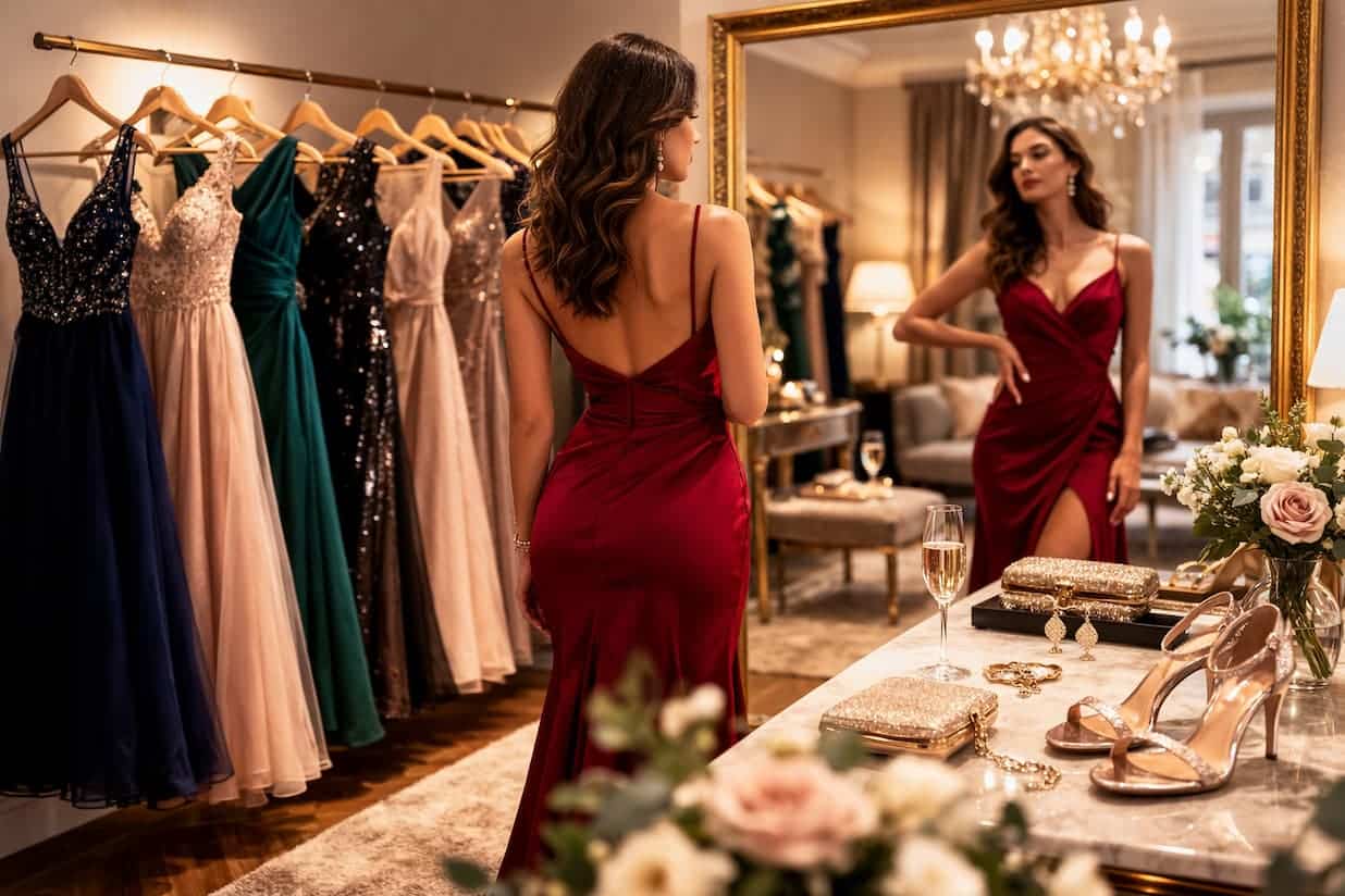 femme en robe